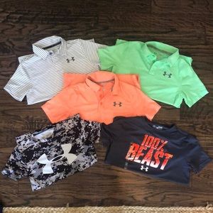 Bundle of Under Armour shirts, all Size Small 💚